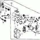 VF500C Передний тормозной суппорт