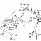 VF1100S Water pipe @ thermostat