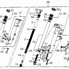 CB650SC Front fork 85