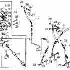 GL1200 Fr. brake master cyl.