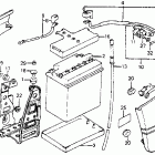 VF700F Side cover @ battery