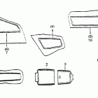 GL1200A Gl1200a  stripe 84-85