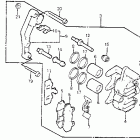 XR350R Front brake caliper 84-85