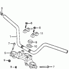 CB125S Handlebar @ top bridge 85