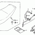 VF700F Сидение и задний обтекатель