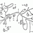 CB125S Wire harness @ ignition coil @ battery