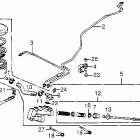 GL1200 1200i / a  rr brake master cyl. 84-85