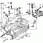 XR200R Cylinder head 84-85
