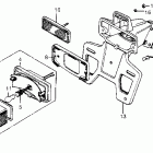 XL125S Фонарь задний