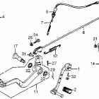 XL350R Shift pedal @ kickstarter arm