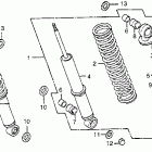 CB125S Амортизатор