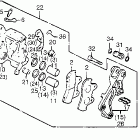 GL1200 Передний тормозной суппорт
