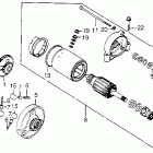 CB650SC Starter motor @ starter clutch