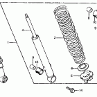 XL100S Shock absorber 81-85