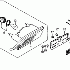 VF500C Фонарь задний