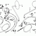 XL80S Control levers @ switches  @ cables