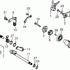 VT700C Вилка переключения передач