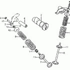 XL100S Распредвал и клапана