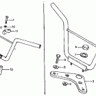 Z50R Handlebar top bridges