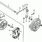 Z50R Задний тормоз