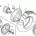 Z50R Переднее колесо
