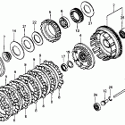 VF700F Сцепление