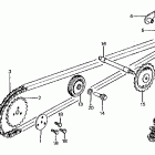 Z50R Натяжитель цепи