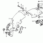 XL125S Заднее крыло