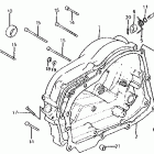 XL100S Крышка картера правая