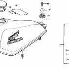 XL100S Fuel tank 82-85