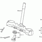 XR350R Траверса нижняя