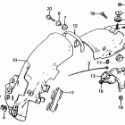 XL125S Заднее крыло