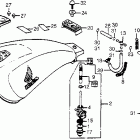 VT500FT Vt500ft  fuel tank y-