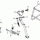 CR80R Main stand @ side stand  @ footpegs