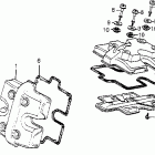 VF1000F Крышка головки цилиндров