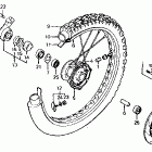 XR500R Front wheel 83-84