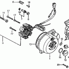 XL200R Генератор и крышка
