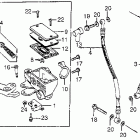 VF1000F Front brake master cyl.