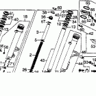 VF750F Передние аммортизаторы