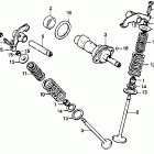XR200 Распредвал и клапана