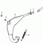 CR80R Глушитель