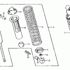 XL125S Задний амортизатор