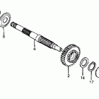 XL200R Кик стартер