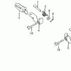 XL125S Подножки