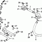 VF750F Water pipe @ thermostat