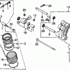 VF750F Задний амортизатор