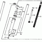 XL125S Передние аммортизаторы