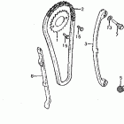 XL125S Цепь ГРМ и натяжитель