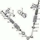 XR80 Распредвал и клапана