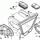 XR500R Air cleaner 83-84